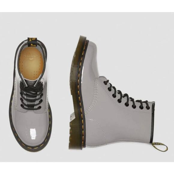 Dr Martens 1460 WOMEN'S PATENT LEATHER LACE UP BOOTS size US 7 NWT - Picture 5 of 14